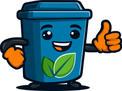 Containerdienst Bruchköbel Container-Maskottchen